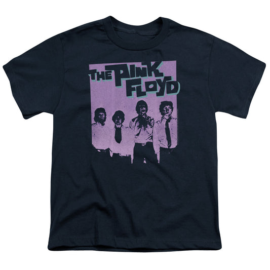 Pink Floyd Paint Box Kids Youth T Shirt Navy Blue