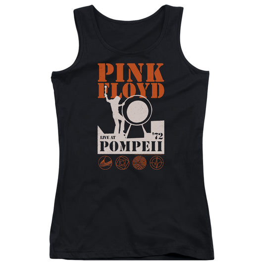 Pink Floyd Pompeii Womens Tank Top Shirt Black