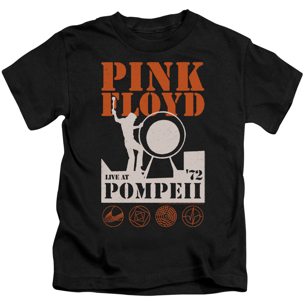 Pink Floyd Pompeii Juvenile Kids Youth T Shirt Black