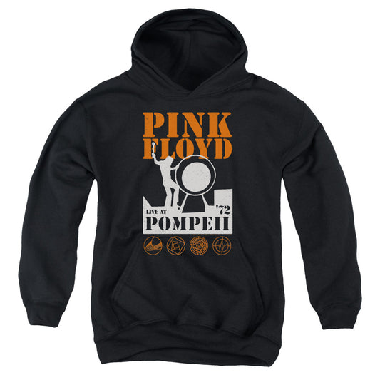 Pink Floyd Pompeii Kids Youth Hoodie Black