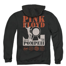 Load image into Gallery viewer, Pink Floyd Pompeii Back Print Zipper Mens Hoodie Black
