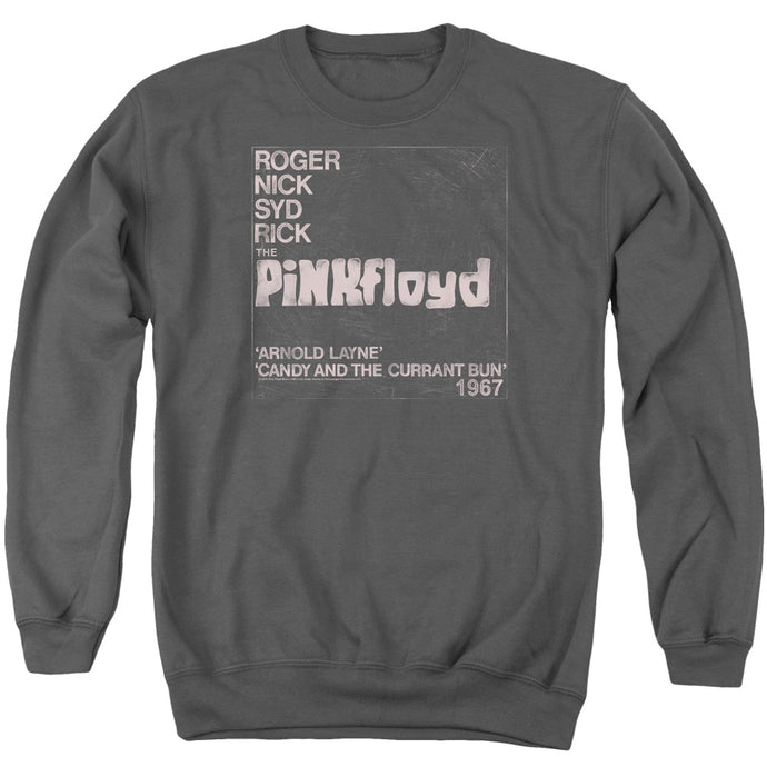 Pink Floyd Arnold Layne Mens Crewneck Sweatshirt Charcoal