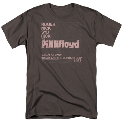 Pink Floyd Arnold Layne Mens T Shirt Charcoal