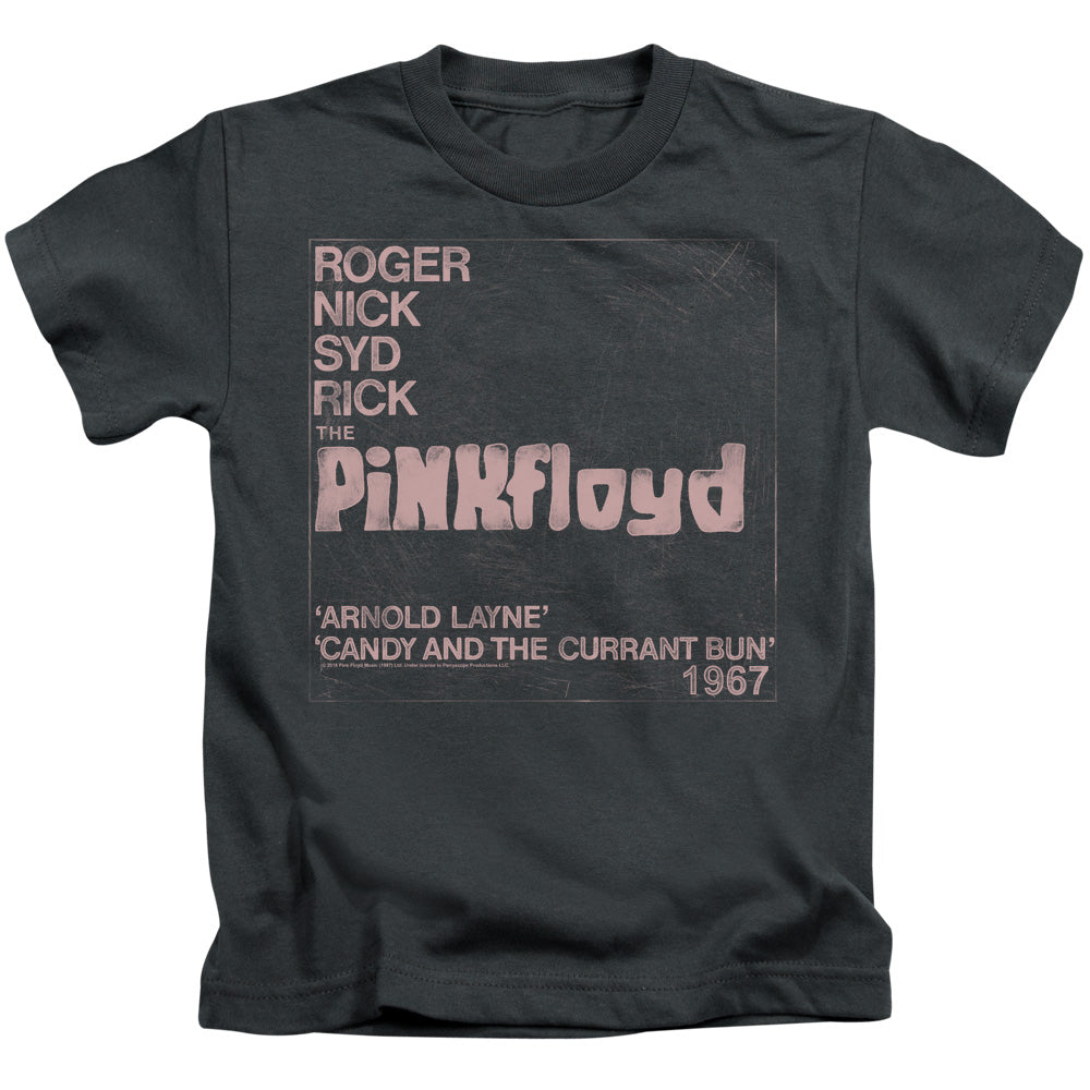 Pink Floyd Arnold Layne Juvenile Kids Youth T Shirt Charcoal