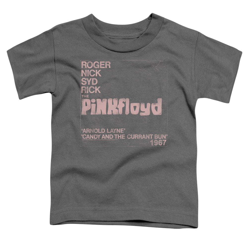 Pink Floyd Arnold Layne Toddler Kids Youth T Shirt Charcoal