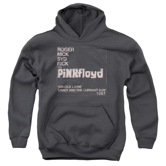 Pink Floyd Arnold Layne Kids Youth Hoodie Charcoal