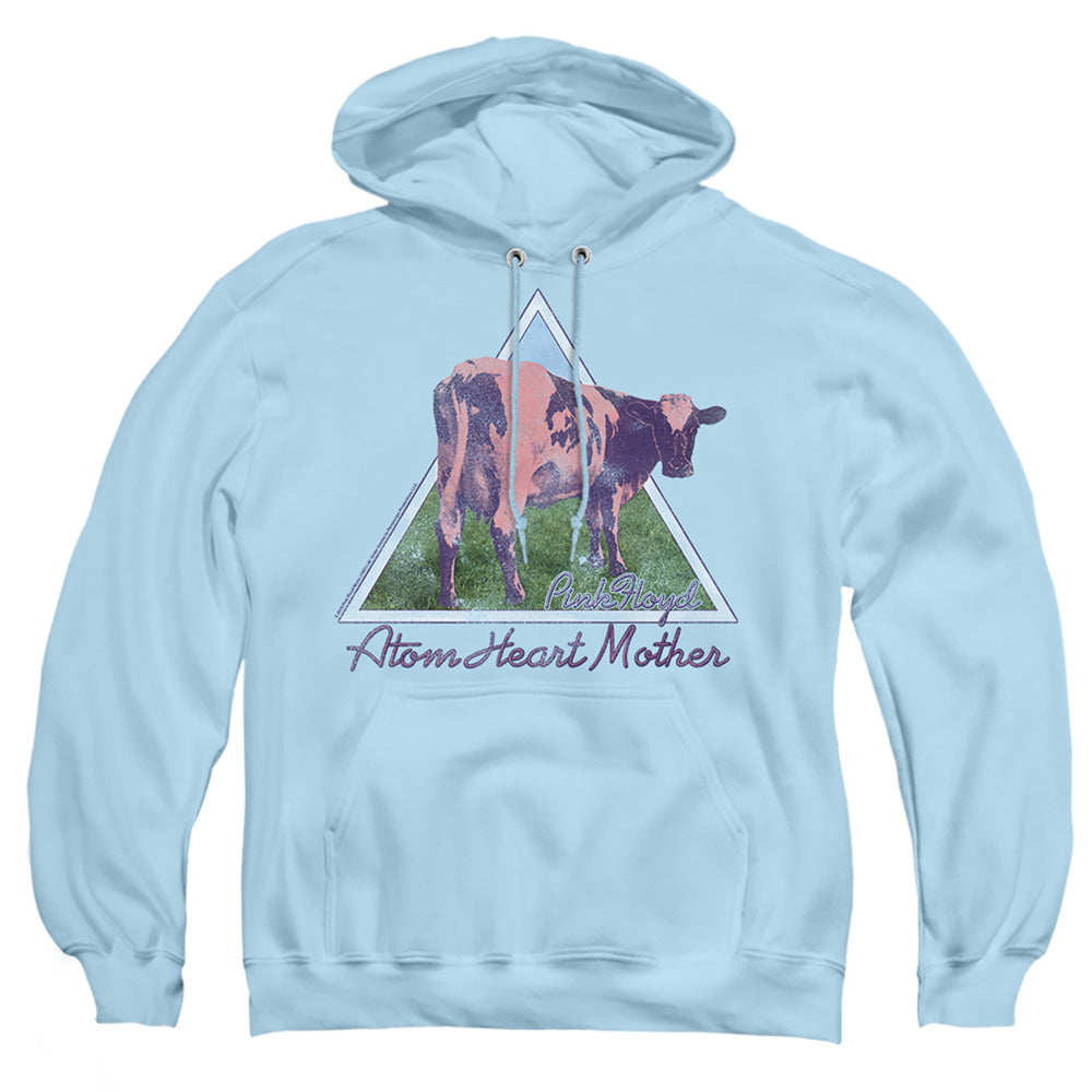 Pink Floyd Atom Mother Heart Pyramid Mens Hoodie Light Blue