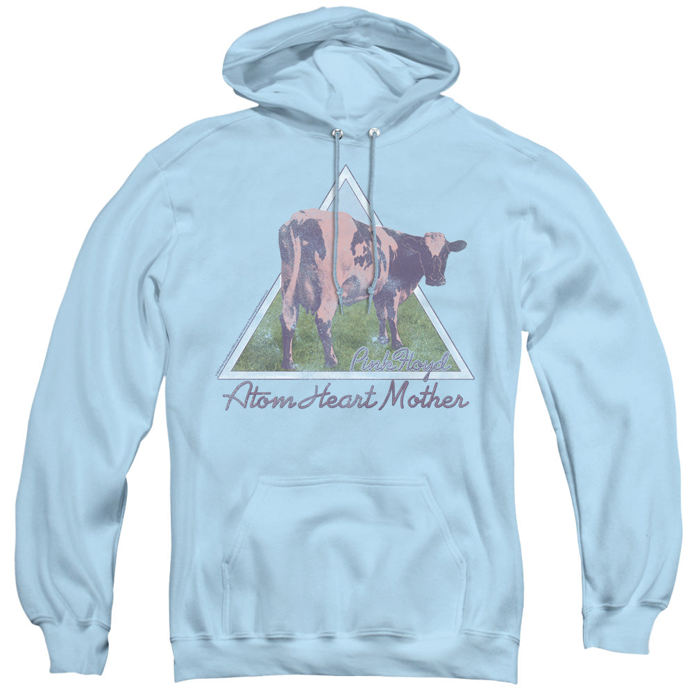 Pink Floyd Atom Mother Heart Pyramid Mens Hoodie Light Blue