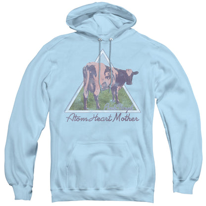 Pink Floyd Atom Mother Heart Pyramid Mens Hoodie Light Blue