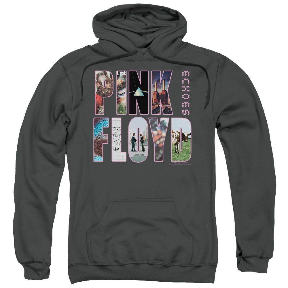 Pink Floyd Cover Mens Hoodie Charcoal