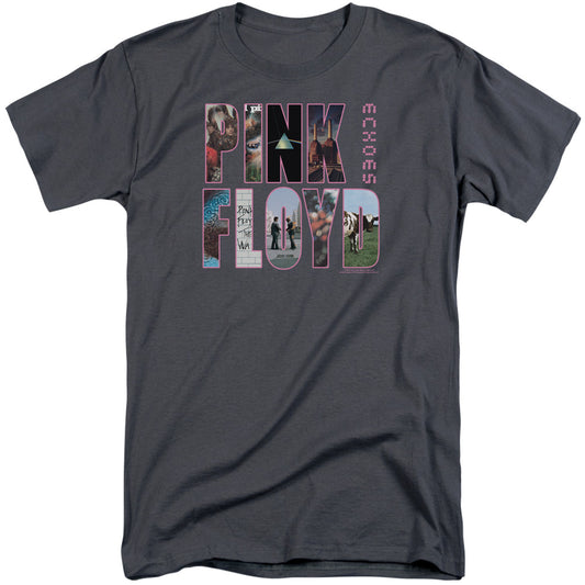 Pink Floyd Cover Mens Tall T Shirt Charcoal