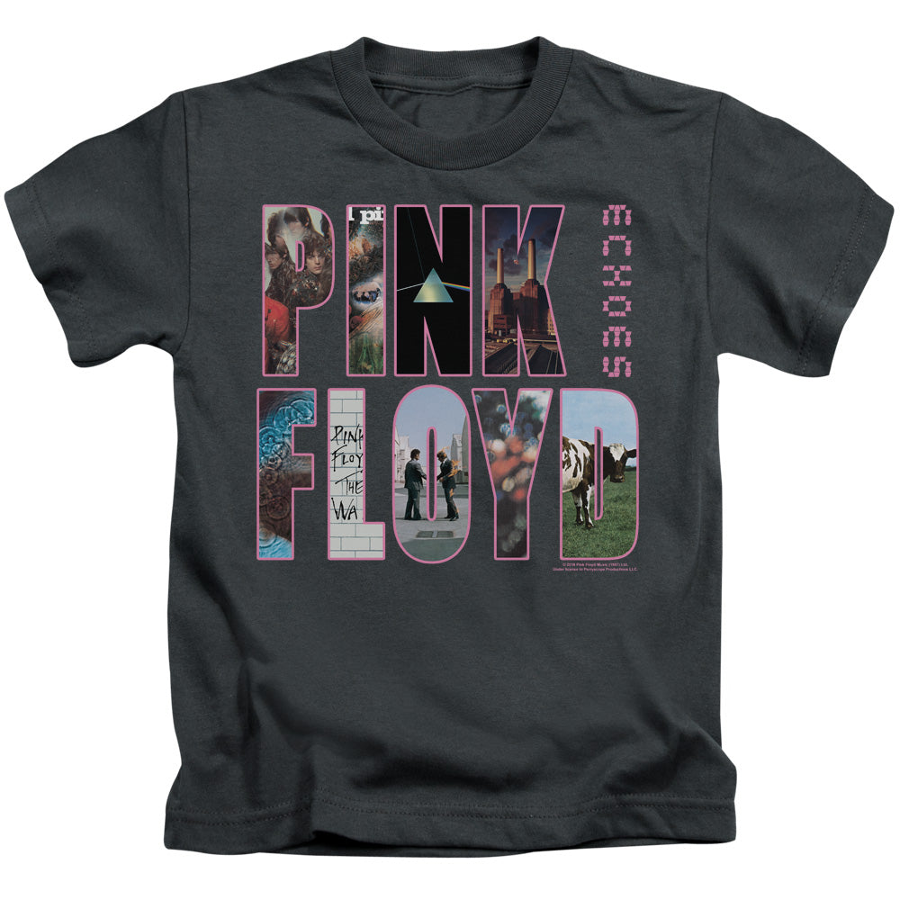 Pink Floyd Cover Juvenile Kids Youth T Shirt Charcoal