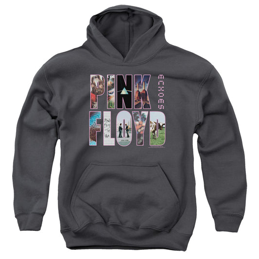 Pink Floyd Cover Kids Youth Hoodie Charcoal