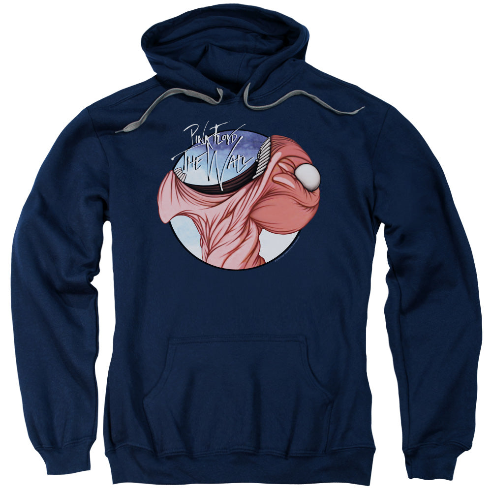 Pink Floyd Open Wide Mens Hoodie Navy