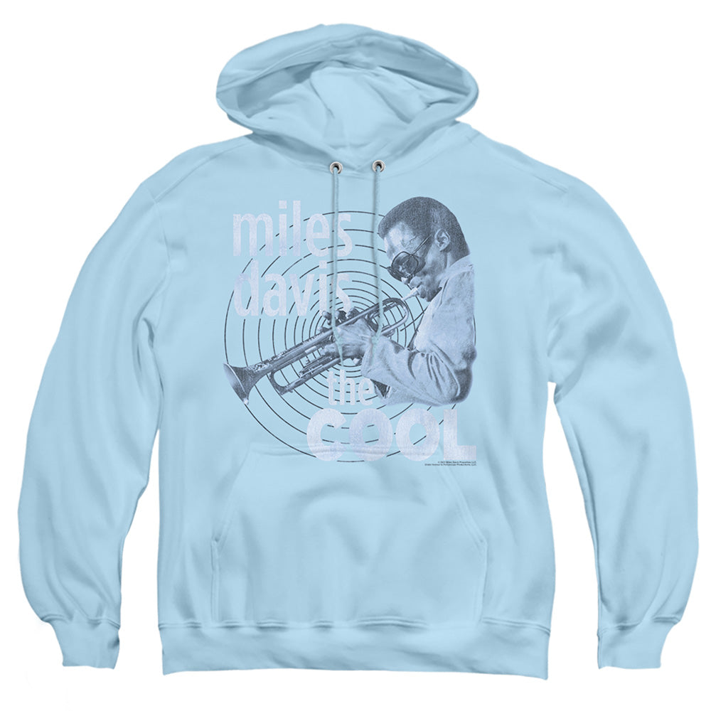 Miles Davis The Cool Mens Hoodie Light Blue