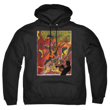 Miles Davis Music Is An Addiction Mens Hoodie Black