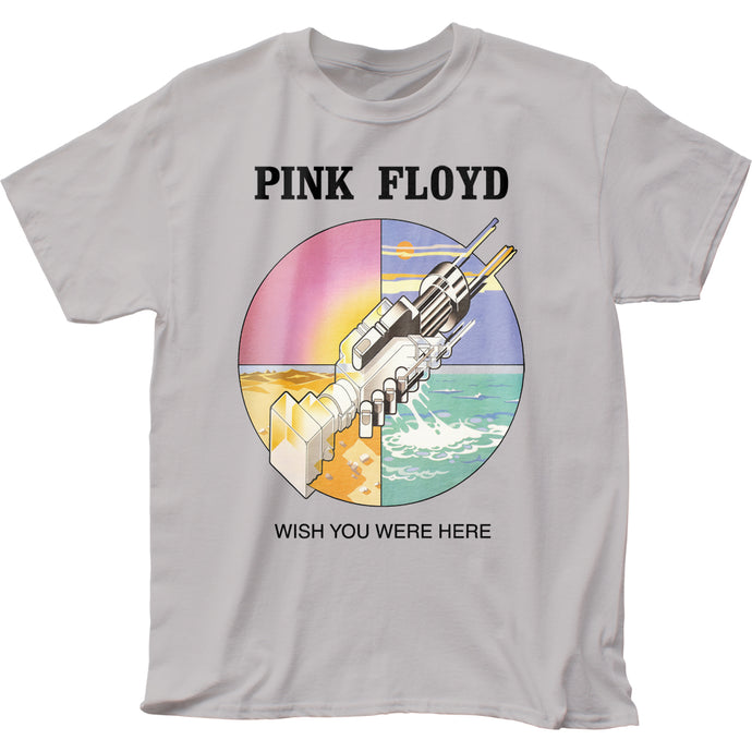 Pink Floyd Wish You Were Here Mens T Shirt Silver