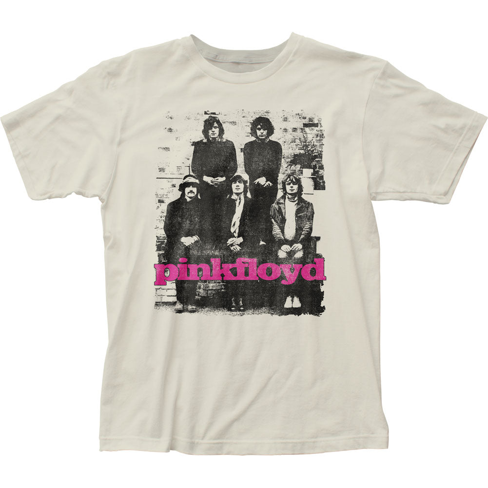 Pink Floyd Five Man Mens T Shirt Vintage White