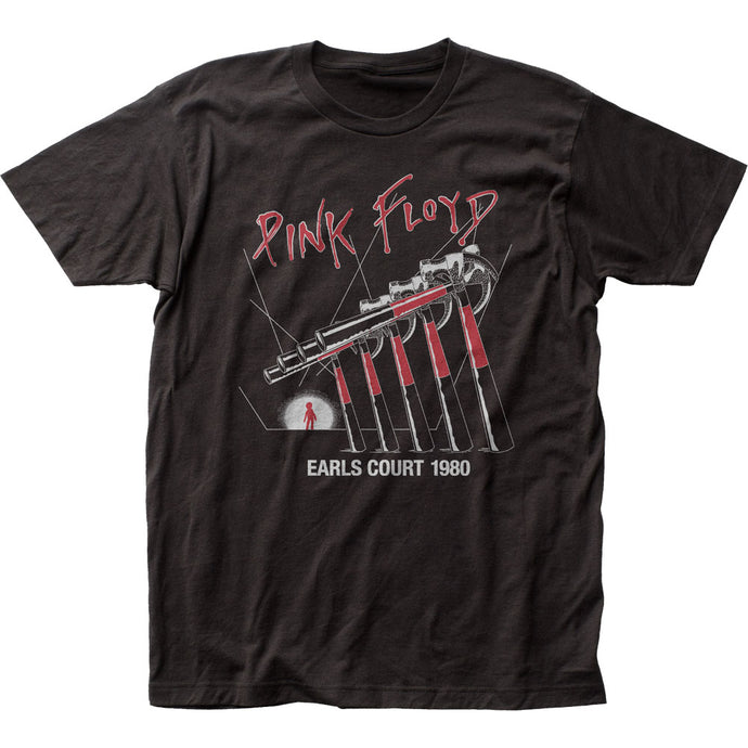 Pink Floyd Earls Court 1980 Mens T Shirt Black