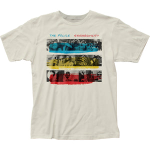 The Police Synchrocity Mens T Shirt Vintage White