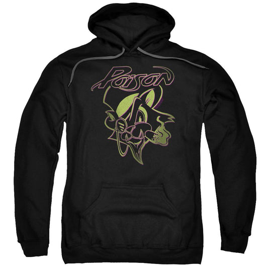 Poison Cat Mens Hoodie Black