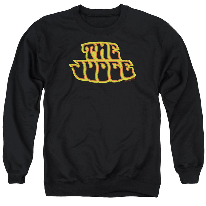 Pontiac Judge Logo Mens Crewneck Sweatshirt Black