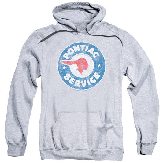 Pontiac Vintage Pontiac Service Mens Hoodie Athletic Heather