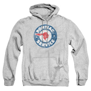 Pontiac Vintage Pontiac Service Mens Hoodie Athletic Heather