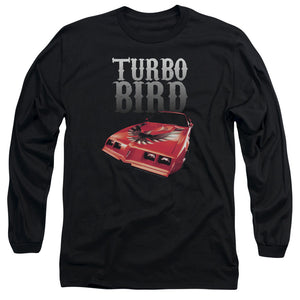 Pontiac Turbo Bird Mens Long Sleeve Shirt Black