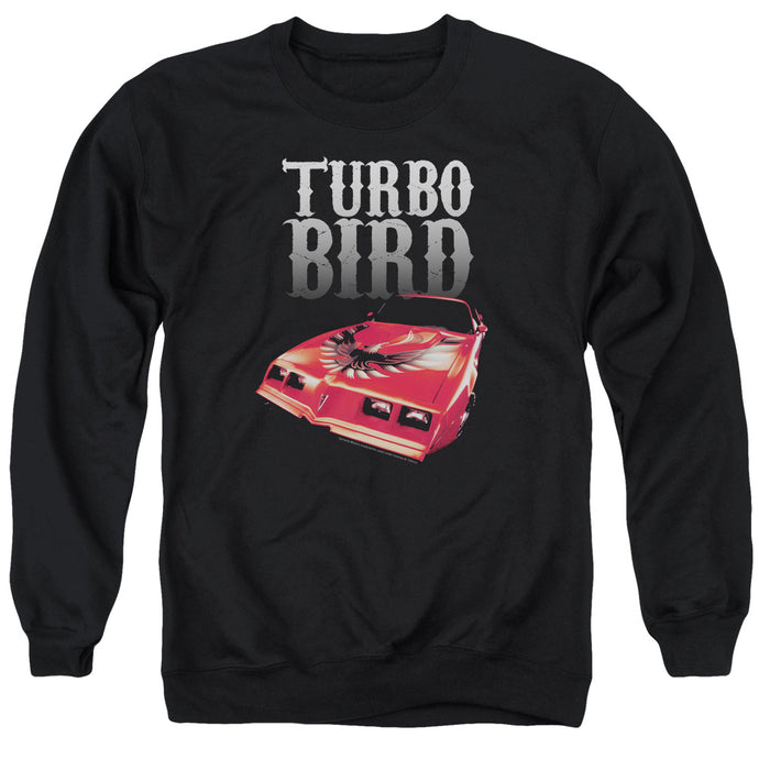 Pontiac Turbo Bird Mens Crewneck Sweatshirt Black