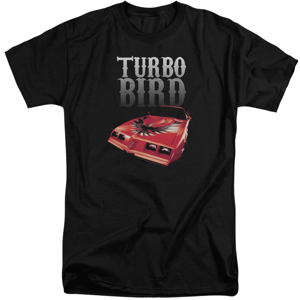 Pontiac Turbo Bird Mens Tall T Shirt Black