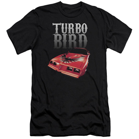 Pontiac Turbo Bird Slim Fit Mens T Shirt Black