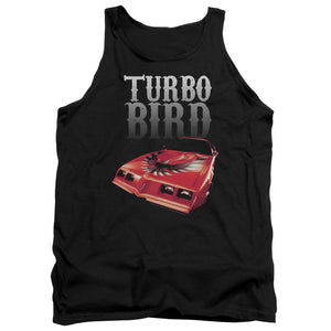 Pontiac Turbo Bird Mens Tank Top Shirt Black