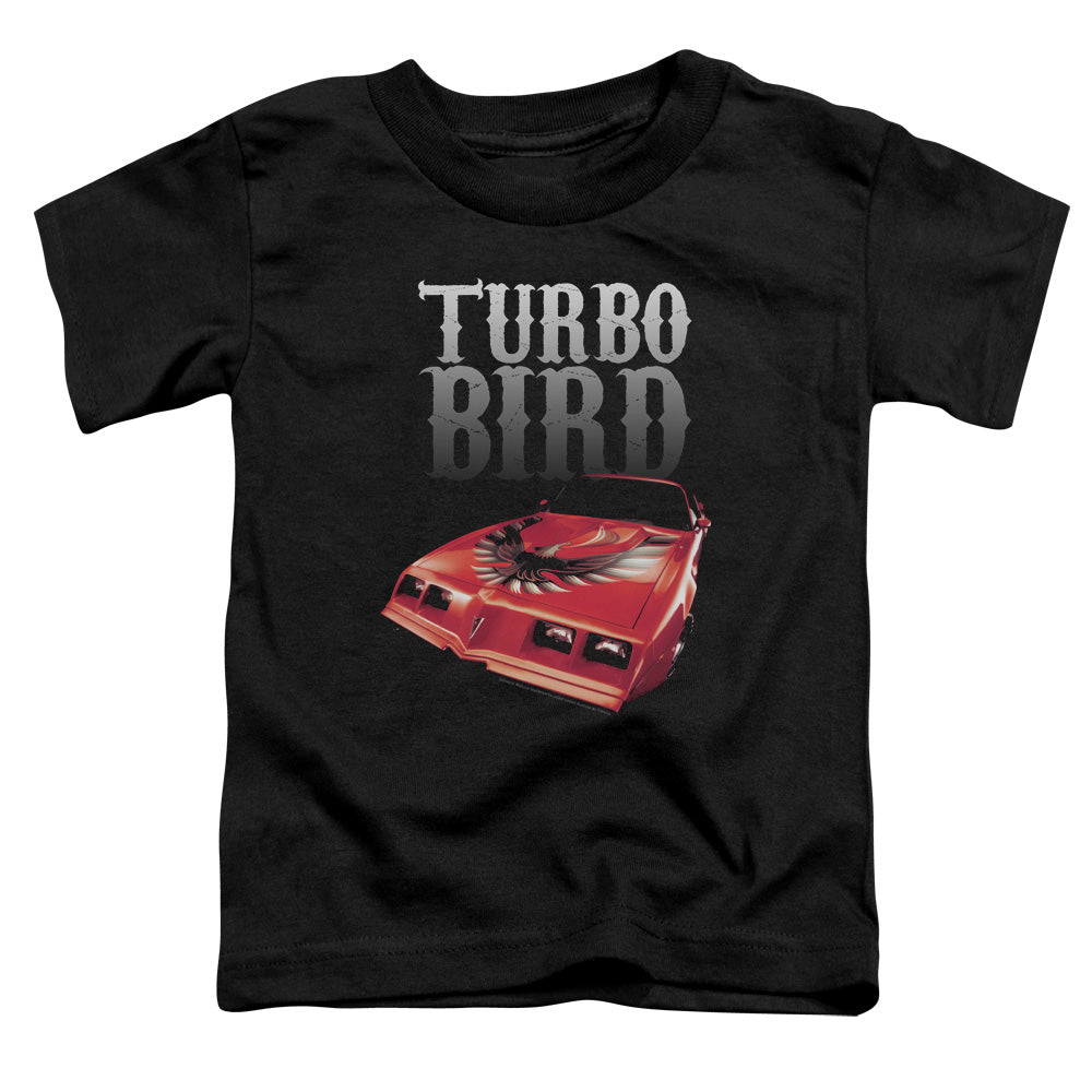 Pontiac Turbo Bird Toddler Kids Youth T Shirt Black