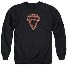 Load image into Gallery viewer, Pontiac Early Pontiac Arrowhead Mens Crewneck Sweatshirt Black