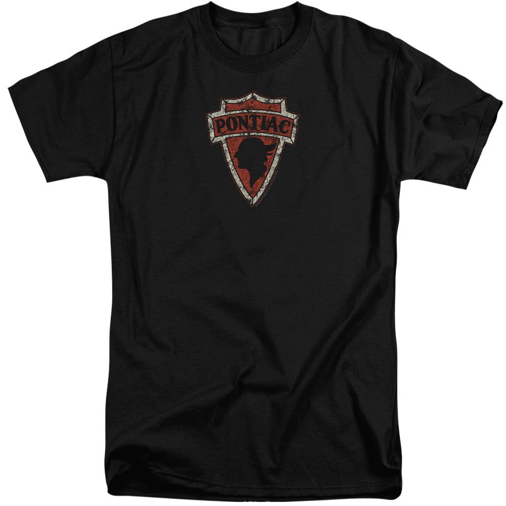 Pontiac Early Pontiac Arrowhead Mens Tall T Shirt Black