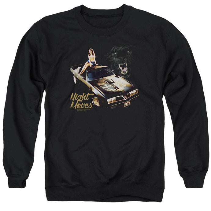 Pontiac Night Moves Mens Crewneck Sweatshirt Black