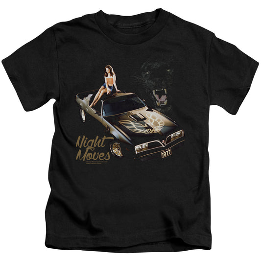 Pontiac Night Moves Juvenile Kids Youth T Shirt Black