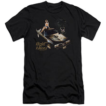 Load image into Gallery viewer, Pontiac Night Moves Premium Bella Canvas Slim Fit Mens T Shirt Black