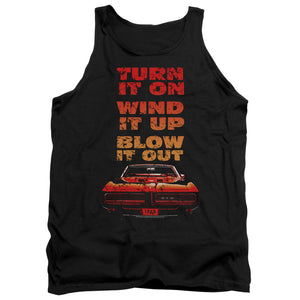 Pontiac Blow It Out Gto Mens Tank Top Shirt Black