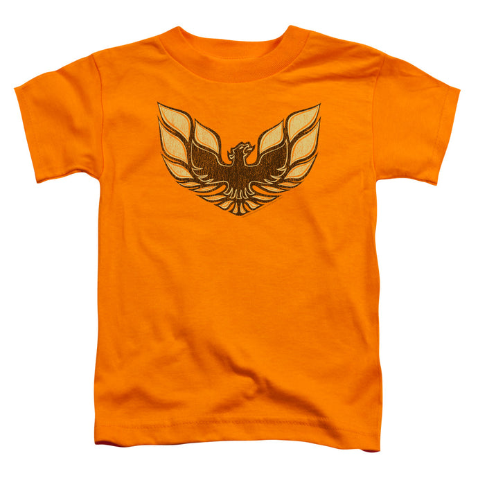 Pontiac Ross 1975 Bird Toddler Kids Youth T Shirt Orange