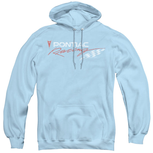 Pontiac Pontiac Racing Rough Hewn Mens Hoodie Light Blue