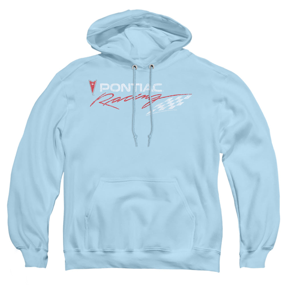 Pontiac Pontiac Racing Rough Hewn Mens Hoodie Light Blue