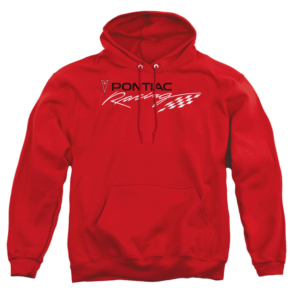 Pontiac Red Pontiac Racing Mens Hoodie Red