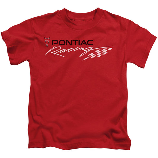 Pontiac Red Pontiac Racing Juvenile Kids Youth T Shirt Red