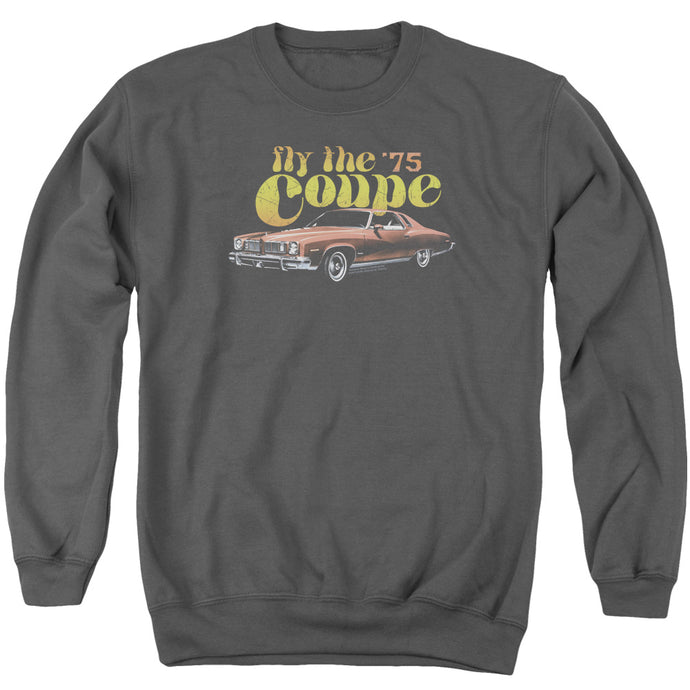 Pontiac Fly The Coupe Mens Crewneck Sweatshirt Charcoal