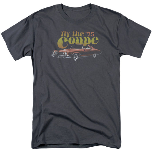 Pontiac Fly The Coupe Mens T Shirt Charcoal