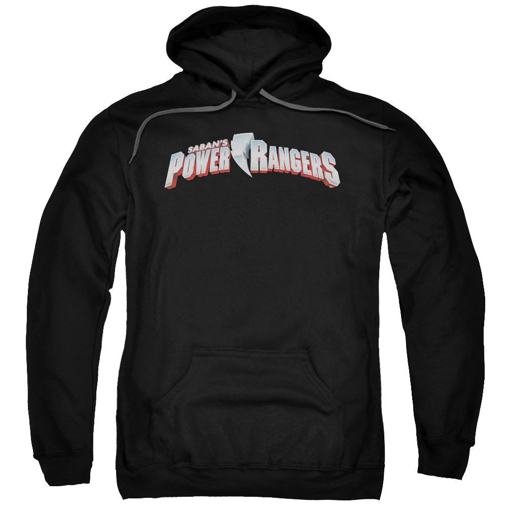 Power Rangers New Logo Mens Hoodie Black