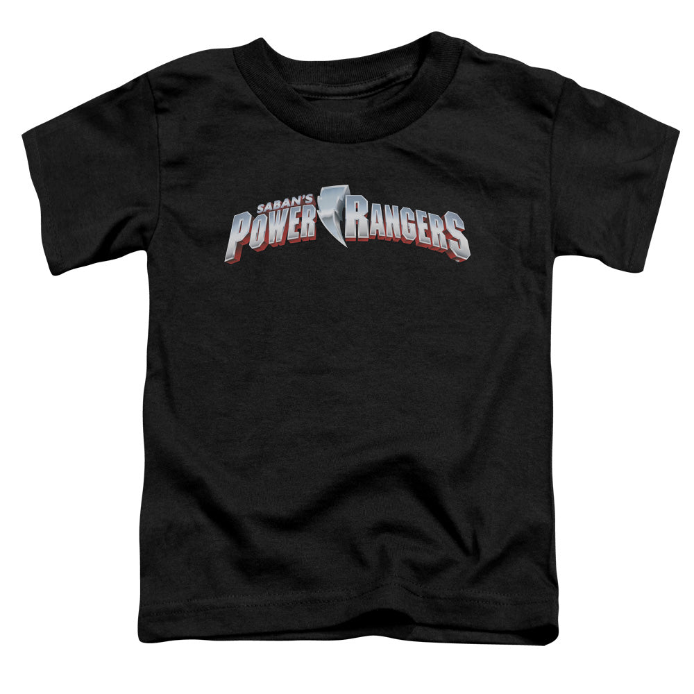 Power Rangers New Logo Toddler Kids Youth T Shirt Black