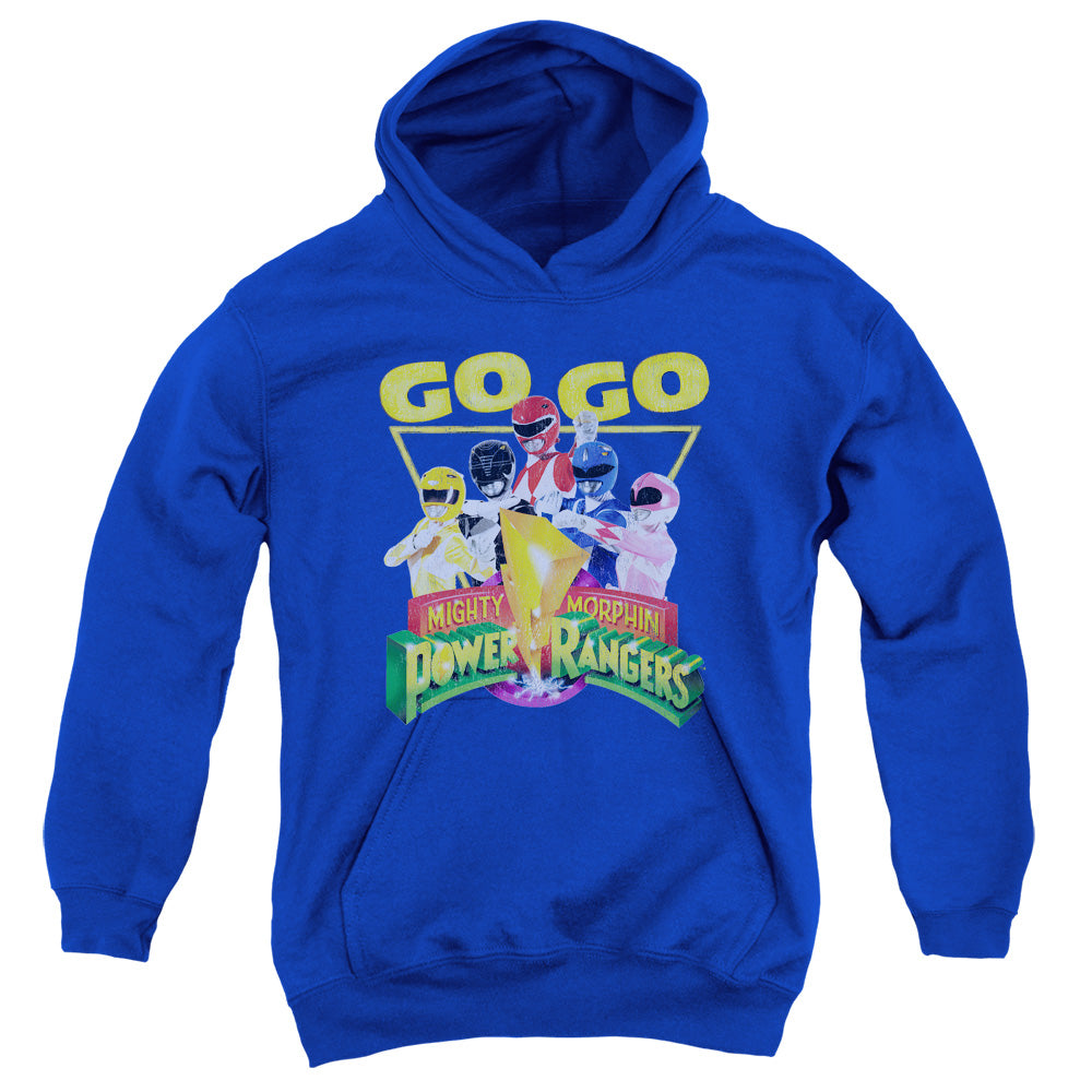 Power Rangers Go Go Kids Youth Hoodie Royal Blue